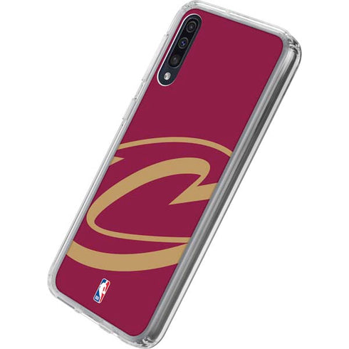 NBA Cleveland Cavaliers Large Logo Galaxy A50 Clear Case